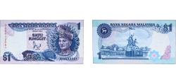World Coins - Malaysia 1989 1 Ringgit Paper UNC P 27