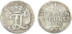 World Coins - Germany Holy Roman Empire Landgraviate of Hessen-Kassel Friedrich II 1770 1 Albus