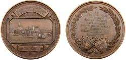 World Coins - Germany States Danish duchies of Schleswig and Holstein 1847 Medal 11th Assembly of the agricultural and forestry society of Schleswig Holstein in Kiel, 50mm