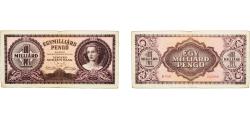 World Coins - Hungary Republic 1946 1 000 000 000 Milpengő Paper XF  P 131 Adamo MBK2 P34