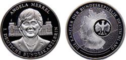 World Coins - Germany Federal republic ND Medal Merkel