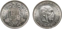 World Coins - Spain Nationalist Government 1949 