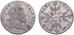 World Coins - France feudal States Leopold I 1728 BL Masson 2.9g