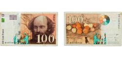 World Coins - France Fifth Republic 1997 100 Francs Cézanne (type 1997) Paper VF  P 158 Fay 74