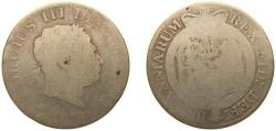 World Coins - Great Britain United Kingdom 1818 ½ Crown - George III (2nd portrait) Silver (.925) (2905000) 12.8g G KM 672 Sp 3789