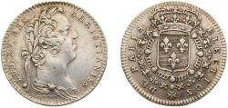 World Coins - France Kingdom 1752 Jeton - Louis XV, ELECTION DE PARIS Silver 6.2g AU F3341 - 556 F