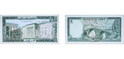 World Coins - Lebanon Republic 1986 5 Livres Paper UNC P 62