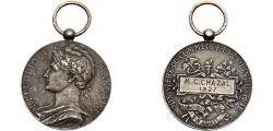 World Coins - France Third Republic 1927 Medal the Ministry of industry and commerce, 28mm