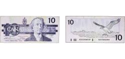 World Coins - Canada 1989 10 Dollars Paper VF Ch GPM BC-57 P 96