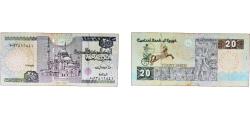 World Coins - Egypt 2003 20 Pounds Paper VF P 65