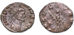 Ancient Coins - Rome Roman Empire 268 - 270 BI Antoninianus - Claudius II Gothicus (SECVRIT AVG; Securitas) Billon 2.33g VF RIC V.1 100 OCRE ric.5.cg.100