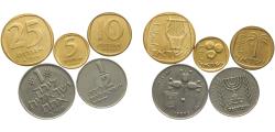 World Coins - Israel State 5 Lots