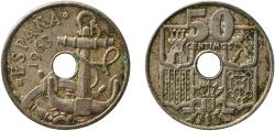 World Coins - Spain Nationalist Government 1963 