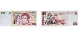 World Coins - Argentina Federal Republic 2003 20 Pesos Paper XF P 355 Bottero 3511 to 3531