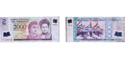 World Coins - Paraguay Republic 2009 2000 Guaranies Polymer XF P 228