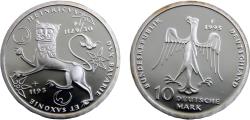 World Coins - Germany Federal republic 1995 F 10 Deutsche Mark 800th Anniversary of the Death of Henry the Lion