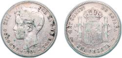 World Coins - Spain Kingdom 1901 