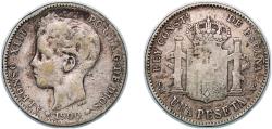 World Coins - Spain Kingdom 1900 