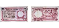 World Coins - Nigeria Republic 1965 1 Pound Paper VF  P 8