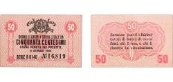 World Coins - Italy Kingdom 1918 50 Centesimi (Cassa Veneta dei Prestiti) Paper AU  P M3