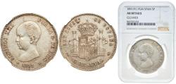 World Coins - Spain Kingdom 1891 