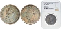 World Coins - Ireland Republic 1805 1 Penny - George III Copper Soho Mint (8788416) 16g NGC VF KM 148.1