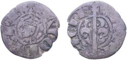 World Coins - Spain Kingdom of Valencia 1213 - 1276 Dinero - Jaime I Billon Valencia Mint 0.67g VF  Cru 316