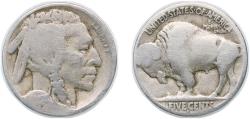 Us Coins - United States Federal republic 1918 S 5 Cents "Buffalo Nickel" (flat ground) Copper-nickel (4882000) 5g VF KM 134 Schön 132