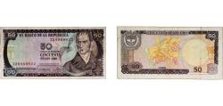 World Coins - Colombia Republic 1974 50 Pesos Oro Paper VF P 414