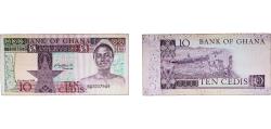 World Coins - Ghana Republic 1982 10 Cedis Paper VF P 20