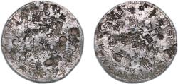World Coins - Mexico Spanish colony 1786 Mo FM 8 Reales - Charles III ¨元 中 庆¨ Silver (.896) Mexico City Mint 26.16g VF Chopmarked KM 106a