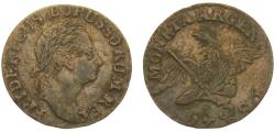 World Coins - Germany Holy Roman Empire Kingdom of Prussia Friedrich II 1786 B 3 Kreuzer 1.6g
