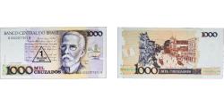 World Coins - Brazil Federative Republic of Brazil 1989 1 Cruzado Novo (overprinted on P# 213) Paper Casa da Moeda do Brasil Mint (161700000) UNC P 216 AI Notes C197 AI Notes C198 AI Notes C199