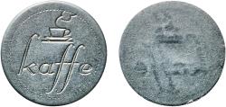 World Coins - Norway Kingdom ND Token - kaffe Aluminium 3.4g UNC