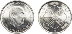 World Coins - Spain Nationalist Government 1966 