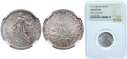 World Coins - France Third Republic 1915 1 Franc Silver (.835) (47955158) 5g NGC AU Franc 2014 217 Gad 1789 467 KM 844 Schön 187