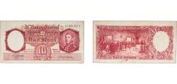 World Coins - Argentina Federal Republic 1954 - 1963 10 Pesos Paper VF P 270 Bottero 1947 to 1973