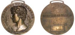 World Coins - France Republic ND Medal - Prestige du Commerce Bronze 128.12g AU