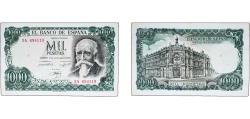 World Coins - Spain 1971 1000 Pesetas (Centennial of the Bank of Spain, Serie 9A, Rare) Paper VF P 154