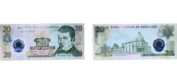 World Coins - Honduras Republic 2008 20 Lempiras Polymer (Guardian®) UNC P 95