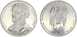 World Coins - Germany Federal republic 1997 J 10 Deutsche Mark 500th Anniversary - Philipp Melanchthon