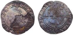 World Coins - Great Britain Kingdom of England Elizabeth I 1591 6 Pence 6th issue; 3rd type 2.9g