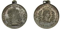 World Coins - France Kingdom 1840 Medal - SOUVENIR NAPOLEON Brass 13g AU