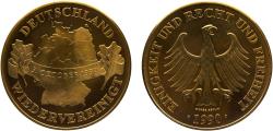 World Coins - Germany Federal republic 1990 Medal Reunification of Germany