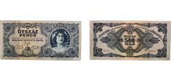 World Coins - Hungary Provisional Government 1945 500 Pengő Paper AU  P 117