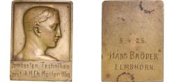 World Coins - Germany 1926 Medal - Dem Besten techniken Hans Broder Elmshorn Bronze 24.12g AU