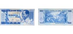 World Coins - Guinea-Bissau Republic 1990 500 Pesos Paper UNC P 12