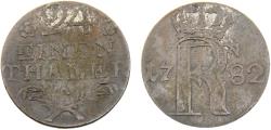World Coins - Germany Holy Roman Empire Kingdom of Prussia Friedrich II 1782 A 1/24 Thaler