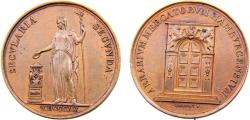 World Coins - Germany States 1829 Medal Hamburger merchants, 41mm