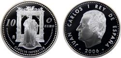 World Coins - Spain  Juan Carlos I 2006 M 10 Euro Carlos V